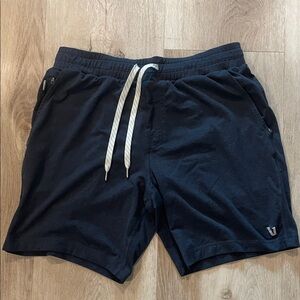 Vuori Men's Navy Athletic Shorts